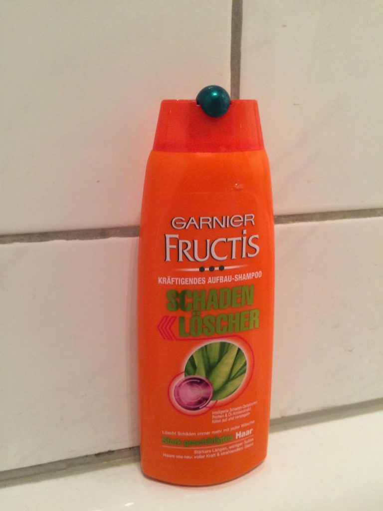 *Werbung* Produkttest Garnier Fructis Wunder- Öl & Schadenlöscher Shampoo 3