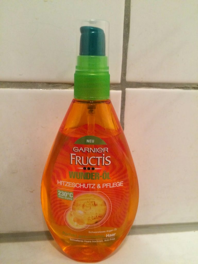 *Werbung* Produkttest Garnier Fructis Wunder- Öl & Schadenlöscher Shampoo 2